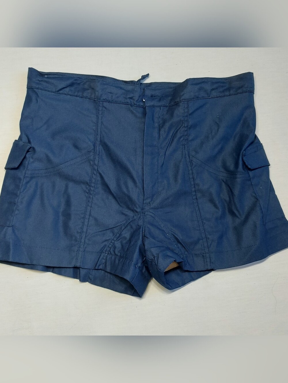 Sergal For Norco Vintage Navy Blue Womens Bicycle Bike Shorts, Italy, Size 12